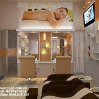 Thiết kế spa và massage nữ tại Hòa Bình